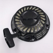 잔디깍는기계 블랙 되감기 풀 리코일 스타터 혼다 GX160 GX200 5.5HP 6.5HP 잔디 트리머 깎는 기계 전기 톱 마키타 예비 부품