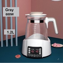 온도 조절 우유 조절기 지능형 아기 양조 우유 분말 우유 워머 뜨거운 물병 유리 45 55 70 100 도, 01 remote control white_01 CN