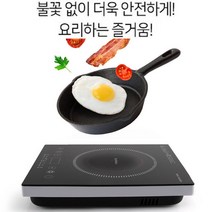 bordeaux 1구 인덕션 2000W 고화력 전기레인지 휴대용 핫플레이트 캠핑용전기렌지