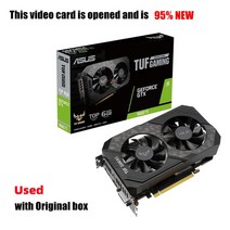 PC그래픽카드 ASUS TUF GTX 1660 TI 6GB 게임용 비디오 카드 GPU 그래픽, 02 GTX 1660 Ti 6GB