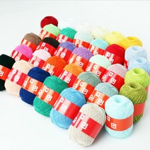 [아실닷컴]타조 구정뜨개실 순면 30수(60g), 105 딥옐로우