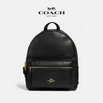 R 코치 여성 가방 레더 미디움 백팩 F30550 IMBLK