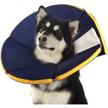 고양이넥카라 애견넥카라Tagibeki Dog Cone After Surgery Lick a, 03 New-dog collar-S