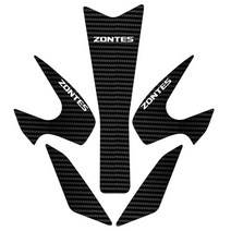 ZONTES 존테스310 튜닝 부품 5d 탄소 탱크 패드 스티커 zontes zt r zt t r t 오토바이 사이드 가스 무릎 그립 트랙션 데칼, 310톤