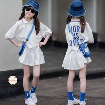 예쁜옷보니타 over기본티 원피스 주니어원피스