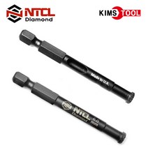 NTCL 융착코어비트 6mm~22mm 다이아몬드 홀쏘 육각 융착코아 유리 홀쏘비트 강화 타일 천공, 14mm