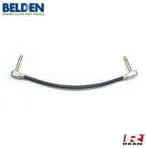 벨덴 50974 이펙터 패치케이블 블랙 60cm BR-74P-60B