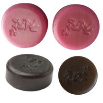 실크 어성초 천연비누만들기 약산성 세안 수제비누 탄소 맛사지 클렌징 수제비누 답례품, 핑크블랙옐로우 랜덤