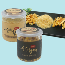 강아지 고양이 100% 황태 가루 트릿 스틱 모음 수제 무염 훈련용 후레이크, 황태 스틱
