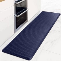 HappyTrends 주방 바닥 매트 1.9cm(3/4인치) 두께의 피로 방지 러그 방수 미끄럼 및 튼튼한 인체 공학적 컴포트 사무실 싱크대용, Chocolate