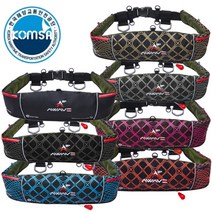 어웨이브 허리벨트형 자동팽창식 구명조끼 해양수산부 형식승인 착용성향상형 KOMSA 콤사 선상 배낚시 낚시 갯바위 성인 바다, 허리벨트-블랙(그레이)