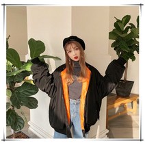 파일럿재킷 겨울 가을 레드 봄 타입 여성 식 캐쥬얼 커플 야구복 하라쥬크 코트 트렌드 1655849820