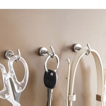 HOME 현관문 냉장고 자석 후크 HANGER 걸이 10P 20mm, 자석후크20mm실버10p