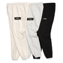 [국내매장판] 내셔널지오그래픽 컴포터블 오버핏 트레이닝 조거 팬츠 3종 스포츠 남여공용 츄리닝 바지