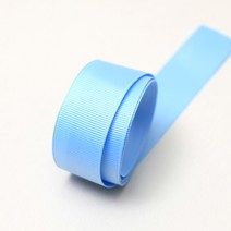 엔소엔 골지리본 골직 선물포장리본끈 10mm 롤, 골지26진하늘색 45M 1롤