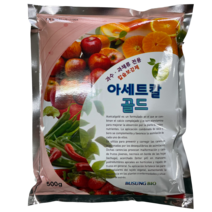아세트칼골드 500g 킬레이트 구연산 초산칼슘 붕소 복합제제 모두싹칼마 고추 과수 칼슘제, 1개