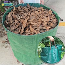 대형 낙엽 잡초 마대 농업용 농막 PP 백 폐기물 청소 쓰레기 푸대 포대 자루, 낙엽자루_400L, 1개