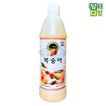 청솔 복숭아 원액 835ml, 1, 1