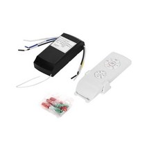 ausid 범용 천장 팬 램프 라이트 원격 제어 수신기 키트 타이밍 무선 110 Ceiling Fan Lamp Timing Control