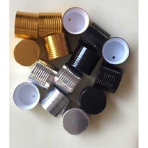 화장품 병뚜껑 나사 알루미늄 커버 마개 잠금 캡핑, 1.금사캡+개스킷+내부(500개/팩)