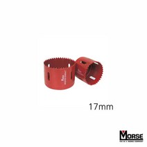 [풀리줄리] 바이메탈 홀쏘 17mm 500원보다약간큰 원형 타공 구멍 모르스 규격, 1개
