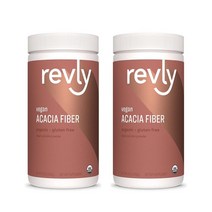 리블리 아마존브랜드 아카시아 식이섬유 파우더 12oz 340g 2팩 Revly Acacia Fiber Powder