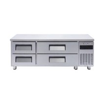 유니크대성 에버젠 업소용 1500 낮은 서랍식 냉장고 5자 간냉 올냉장 UDS-15DIE2-1