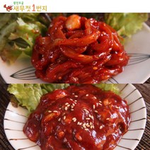 1번지 국내산 특 오징어젓 300g   국내산 어리굴젓 300g 특가세트
