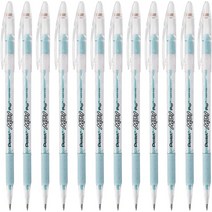Pentel Milky Pop Pastel Gel Pen (0.8mm) Medium Line Sky Blue Ink - K98-LS, 1