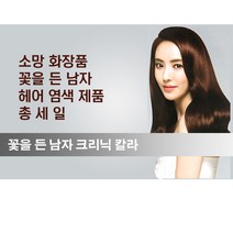 꽃을든남자 크리닉 칼라염색약, 레몬예로우Y10, 2
