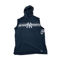 뉴에라 뉴욕 양키스 Sleeveless 후드ed 운동복 티셔츠 후드티 Size XL