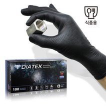 (DIATEX)다이아텍스 블랙니트릴장갑 자동차정비 (100장), DT(블랙)-M