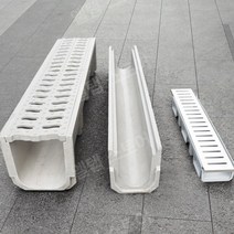 우수관로 배수관로 우수관 농수로관 우수홈통 U자형, 길이 50x폭 10x높이 6cm