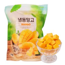 [뉴뜨레] 냉동 망고다이스 1kg, 단품
