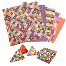 디자인랩 전통양면 색종이 100매입, 단품