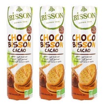 Bisson 비송 프랑스 초코 샌드 비스킷 간식 과자 15개입 300g 3팩