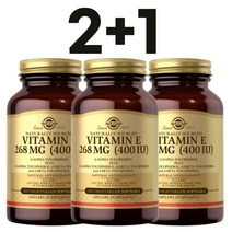 솔가 비타민E 400 100캡슐 3개, 기본