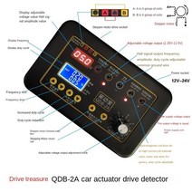 수압 실험기 누수 테스터 측량 fd-10 자동차 점화 코일 섬락 성능 감지기 방전기, qdb-2a 드라이브 테스터