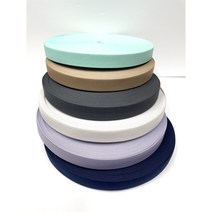 칼라 코메즈 스판 밴드 20mm 30마 부드러운 고무 밴드 허리 치마 고무줄 탄력 짱짱한 옷 고무줄 의류 제작 만들기, 베이지67