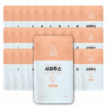 과채연구소 사과주스 국내산 NFC 저온 착즙 사과즙 90P, 단품, 구성:데일리 90P