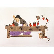 당신이 잠든사이 신선미작가 (평액자포함), 아크릴관액자