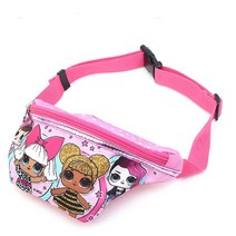 캐릭터 길이조절 버클형태 초등저학년 여자 힙색 여자허리가방 8세 작은사이즈가방 쌕