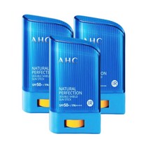AHC 내추럴 퍼펙션 더블 쉴드 선스틱 22g X 3개