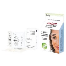 Godefroy 인스턴트 아이브로우 컬러 다크 브라운 5.3g0.18온스 12주 동안 오래 지속되는 눈썹 색상 키트 당 3회 적용 819507