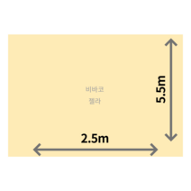 주문제작 비바코 젤라 텐트 전용 PVC 그라운시트 방수포, PVC(베이지)