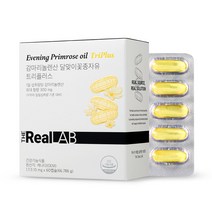 더리얼랩 감마리놀렌산 달맞이꽃종자유 트리플러스 x 1박스, 60정, 1개