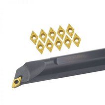 Cnc S08K-SDQCR07 S16Q-SDQCR11 S32T-SDQCR11 선반 선반 공구 홀더 보링 바 SDQCL 카바이드 인서트 DCMT, S16Q-SDQCL07, DCGT070204-AK H01