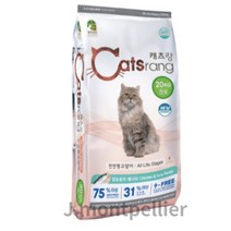 캐츠랑 NEW 전연령 올라이프 고양이 건식사료, 01 chicken&tuna(닭&참치), 20kg, 4개
