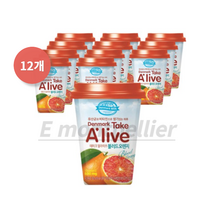 덴마크 테이크 얼라이브 쿨 블러드오렌지, 36개, 250ml
