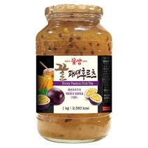 꽃샘 꿀 패션후르츠, 1kg, 1개, 2개